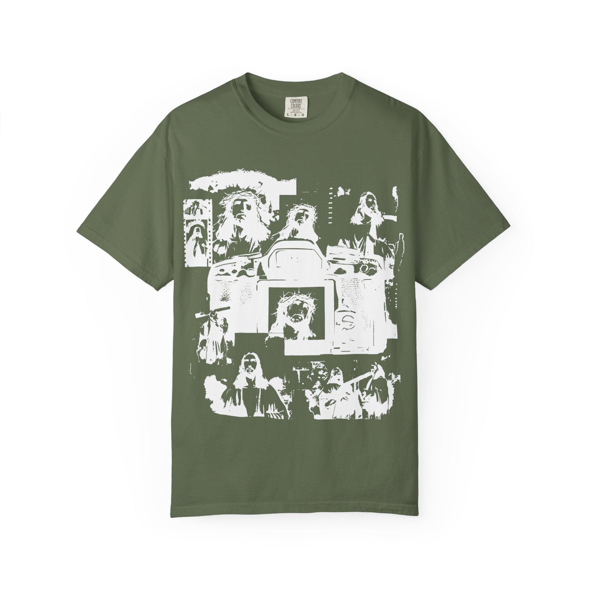 " JESUS COLLAGE " Graphic Tee
