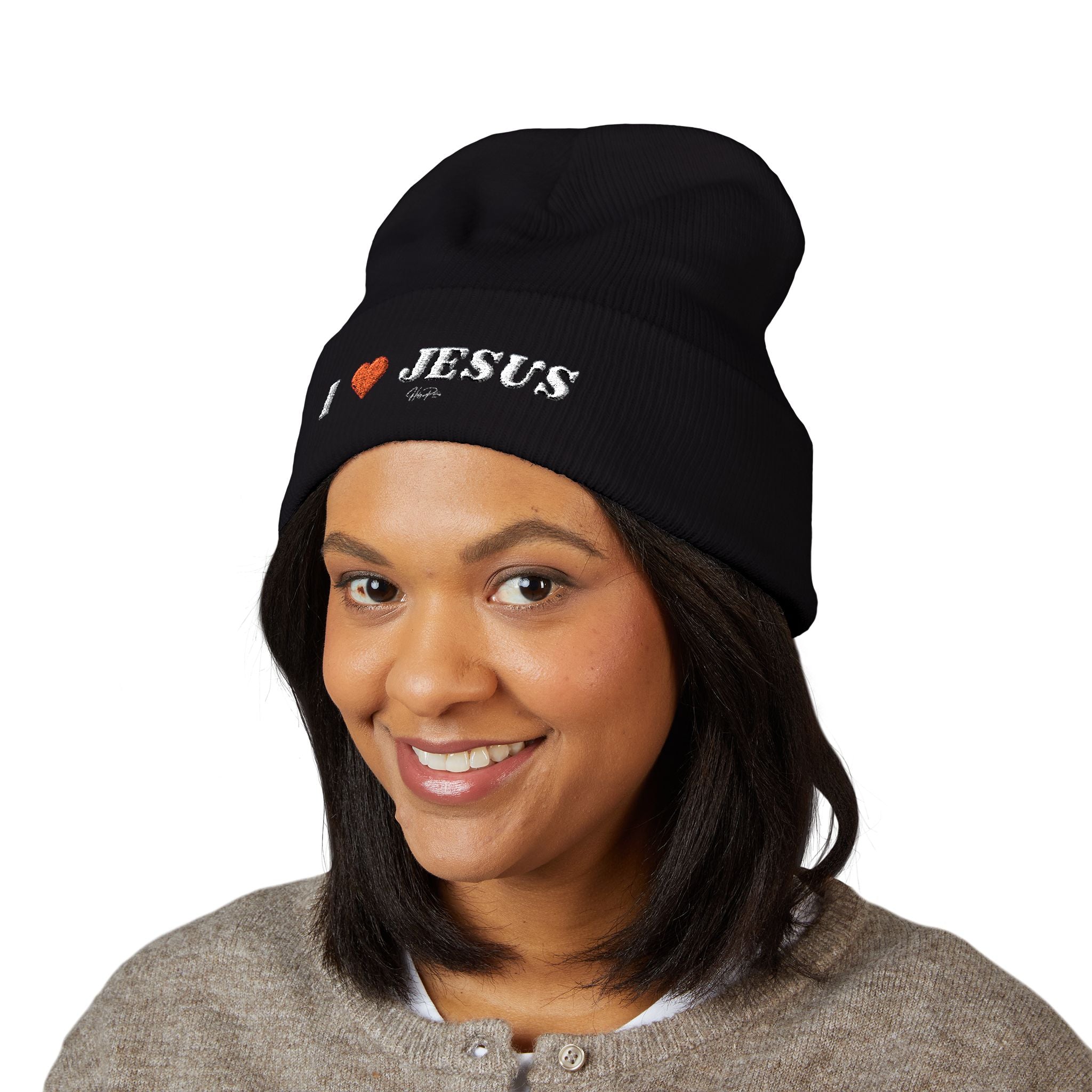 I Love Jesus Classic Beanie