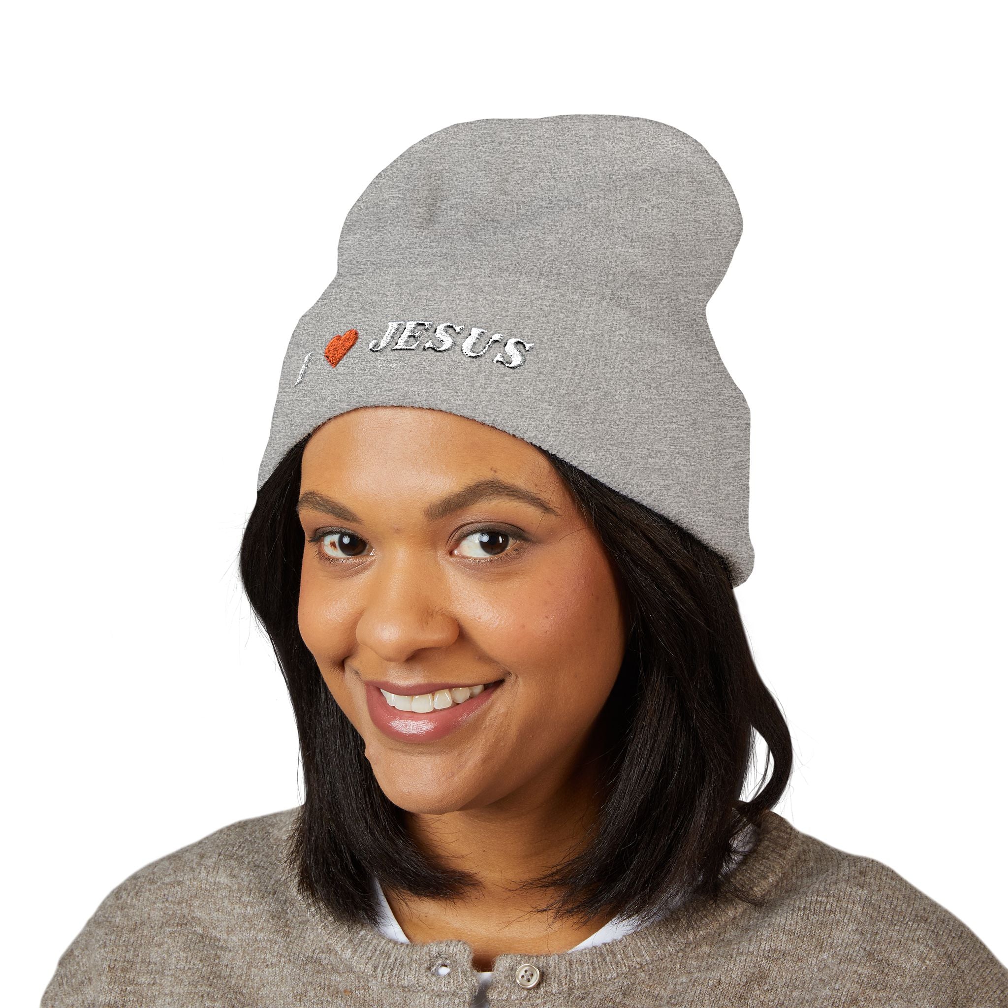 I Love Jesus Classic Beanie