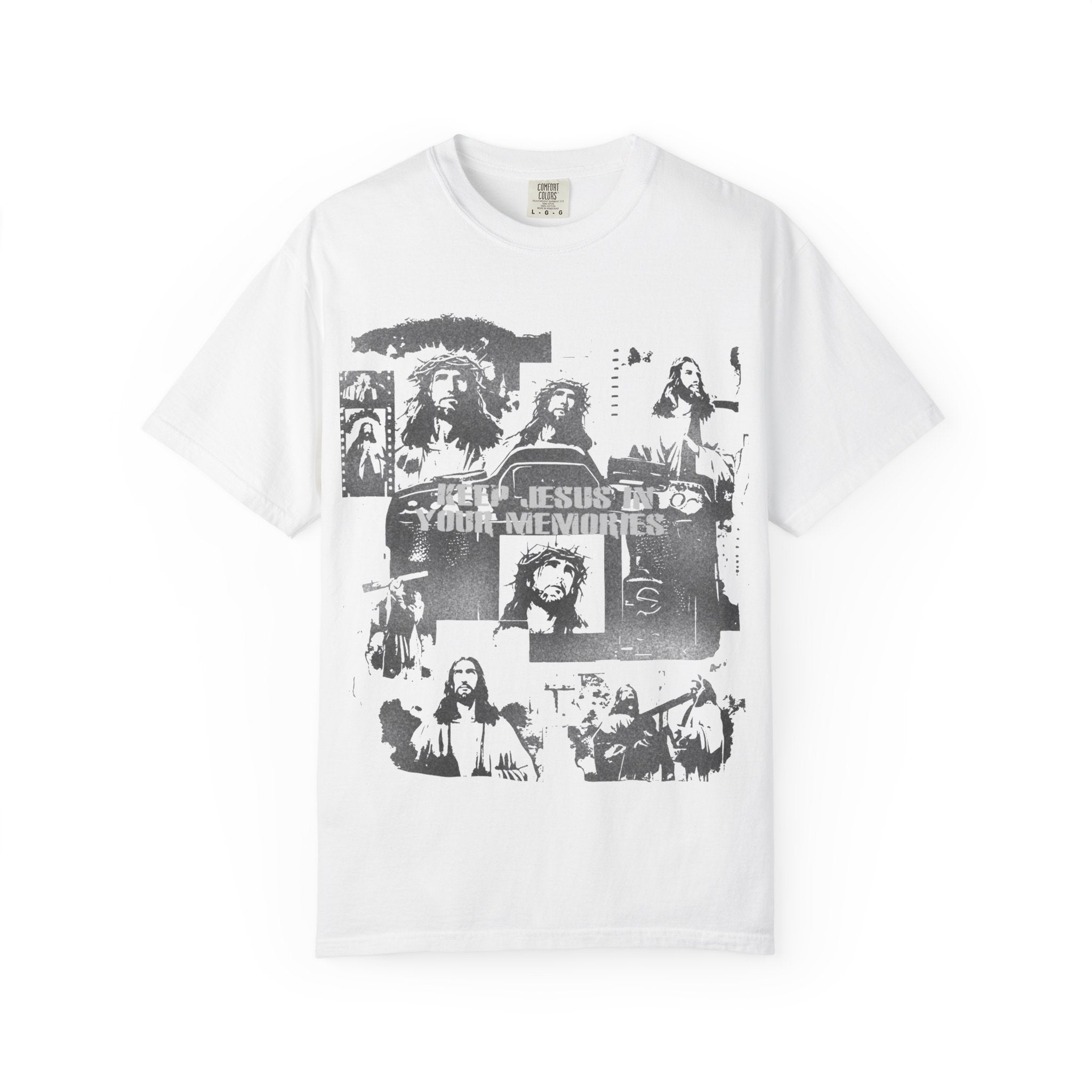" JESUS COLLAGE " Graphic Tee